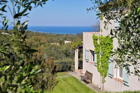 Domaine Punta della Guardia villa vue mer dans nature protégée, plage à 1,5 km